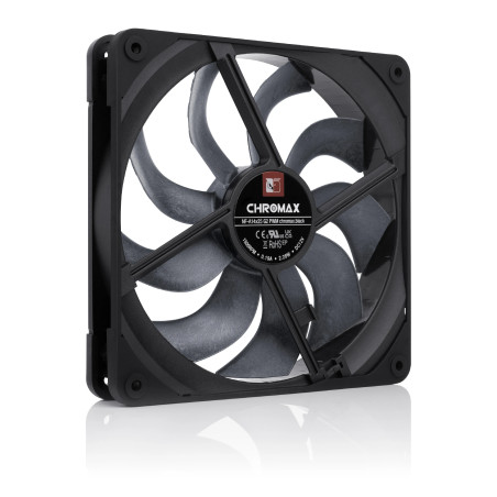 Noctua вентилатор Fan 140mm - A14x25 G2 PWM chromax.black