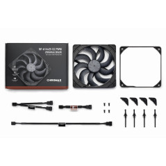 Noctua вентилатор Fan 140mm - A14x25 G2 PWM chromax.black