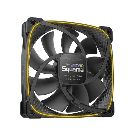 Geometric Future вентилатор Squama 2503R, REVERSE Fan, 120mm, ARGB, Black