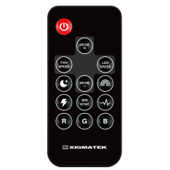 Xigmatek Комплект вентилатори Fan Pack 3-in-1 3x120mm - Infinity G22A - Infinity Mirror, A-RGB