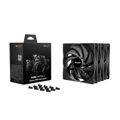be quiet! комплект вентилатори Fan Pack 3-in-1 3 x 140mm - PURE WINGS 3 140mm PWM high-speed 3-Pack