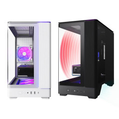 Montech кутия Case mATX - KING 15 PRO (W) - 4 x 120 mm A-RGB, USB-C