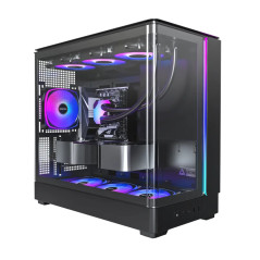 Montech кутия Case mATX - KING 15 PRO (B) - 4 x 120 mm A-RGB, USB-C