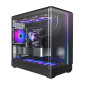 Montech кутия Case mATX - KING 15 PRO (B) - 4 x 120 mm A-RGB, USB-C