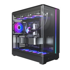 Montech кутия Case ATX - KING 45 PRO (B) - 4 x 120 mm A-RGB, USB-C