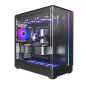 Montech кутия Case ATX - KING 45 PRO (B) - 4 x 120 mm A-RGB, USB-C