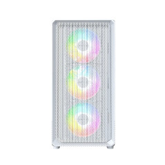 Montech кутия Case mATX - X5M (W) - 4 x 120 mm A-RGB, USB-C