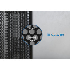 Montech кутия Case mATX - X5M (B) - 4 x 120 mm A-RGB, USB-C