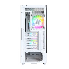 Montech кутия Case mATX - X5 (W) - 4 A-RGB fans, USB-C