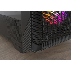Montech кутия Case mATX - X5 (B) - 4 A-RGB fans, USB-C