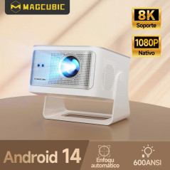 MagCubic преносим мултимедиен проектор Portable Multimedia Projector HY350MAX - 8K, Android 14, Wi-Fi 6, Bluetooth 5.4