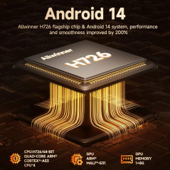 MagCubic преносим мултимедиен проектор Portable Multimedia Projector HY350MAX - 8K, Android 14, Wi-Fi 6, Bluetooth 5.4