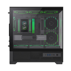 Gamemax кутия Case EATX - Vista 2 MB - 3 x 120 mm Addressable RGB