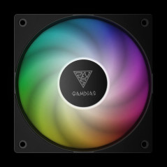 Gamdias Комплект вентилатори Fan Pack 3-in-1 3x120mm - NOTUS M1-1203 ARGB, Swappable Fan Blades (Reverse Fan Blades Included), A