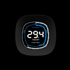 Gamdias водно охлаждане Water Cooling 240mm - AURA GL240 DIGITAL - Digital Display, aRGB