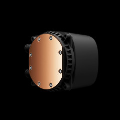 Gamdias водно охлаждане Water Cooling 240mm - AURA GL240 DIGITAL - Digital Display, aRGB