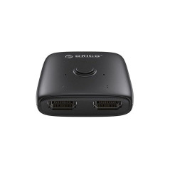 Orico Разклонител превключвател HDMI 2.0 Switcher/Splitter 2-Port Bi-Direction 4K Black - HS2-A1-BK-EP