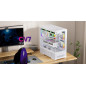1stPlayer Кутия Case ATX - Crystal Vision CV7 Black - 5 x 120 mm included