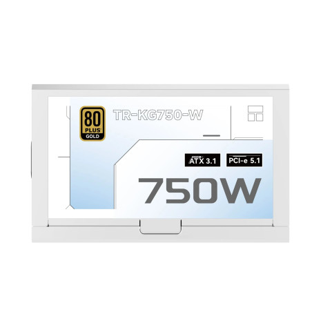 Thermalright захранване PSU ATX 3.1 750W White, Gold, Full Modular - TR-KG750-W