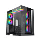 Xigmatek кутия Case ATX - Aqua 7 - 8 ARGB Fans, USB-C