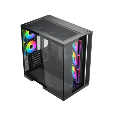 Xigmatek кутия Case ATX - Aqua 7 - 8 ARGB Fans, USB-C