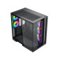 Xigmatek кутия Case ATX - Aqua 7 - 8 ARGB Fans, USB-C