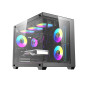 Darkflash кутия Case mATX - B275 PRO Black - 6 x 120 mm Infinity Mirror A-RGB Darkflash кутия Case mATX - B275 PRO Black - 6 x 120 mm Infinity Mirror A-RGB