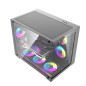 Darkflash кутия Case mATX - B275 PRO Black - 6 x 120 mm Infinity Mirror A-RGB Darkflash кутия Case mATX - B275 PRO Black - 6 x 120 mm Infinity Mirror A-RGB