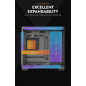 Darkflash кутия Case EATX - C280 Black - 7 ARGB fans
