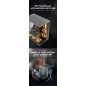 Darkflash кутия Case EATX - C280 Black - 7 ARGB fans