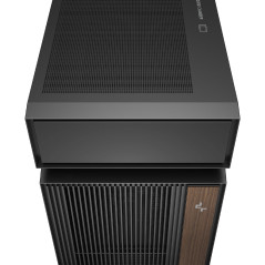 DeepCool кутия Case ATX - CL6600 - Modular Split-Chamber, 360 mm AIO Pre-Installed, 2 ARGB fans