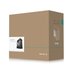 DeepCool кутия Case ATX - CL660 - Modular Split-Chamber, 2 ARGB fans