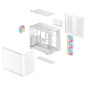DeepCool кутия Case ATX - CG530U 4F WH - 4 ARGB Fans