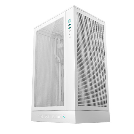 DeepCool кутия Case mATX - CH270 DIGITAL WH