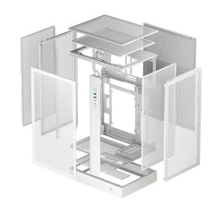 DeepCool кутия Case mATX - CH270 DIGITAL WH