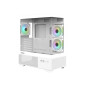Zalman кутия Case ATX - Chronix WHITE V2 - 3 x 120 mm A-RGB, USB-C, Tempered Glass