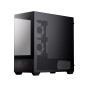 AeroCool кутия Case mATX - P300D Digi-G-BK-v1 - Digital Display, USB-C, 3 x 120 mm A-RGB