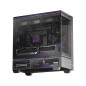 Thermalright кутия Case mATX - TL-M10 Vision Black - 4 x 120 mm ARGB included, 9.16 inch LCD Display, USB-C