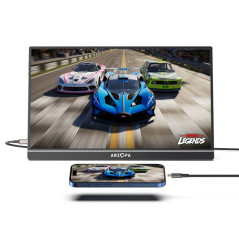 Arzopa преносим монитор Portable Monitor - Z1FC with Sleeve Bag - 16.1", 144Hz, IPS