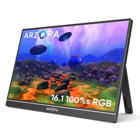 Arzopa преносим монитор Portable Monitor - Z1C - 16.1", 60Hz, IPS