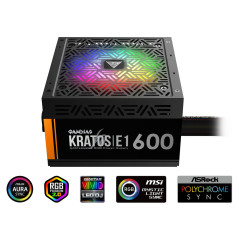Gamdias Захранване PSU 600W Addressable RGB - KRATOS E1-600